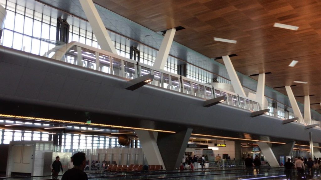 Doha Hammad International Airport Shuttle Tram