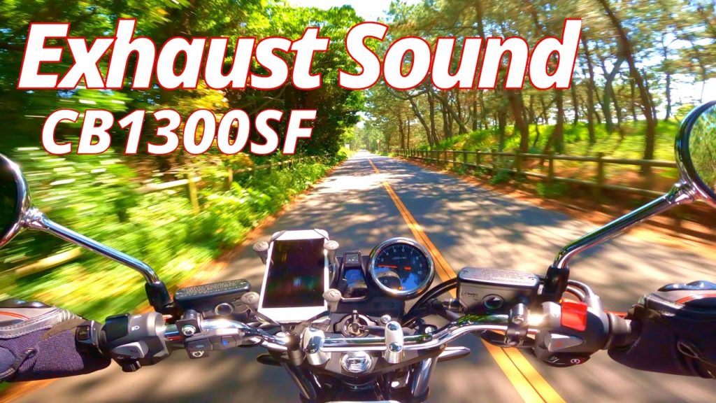 [Exhaust sound only] cb1300sf / r's gear / WYVERN / muffler sound remake version