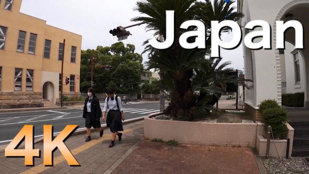 Japan walking countryside/virtual tour in old town 4K POV/natural traffic sound,slow tv style/May