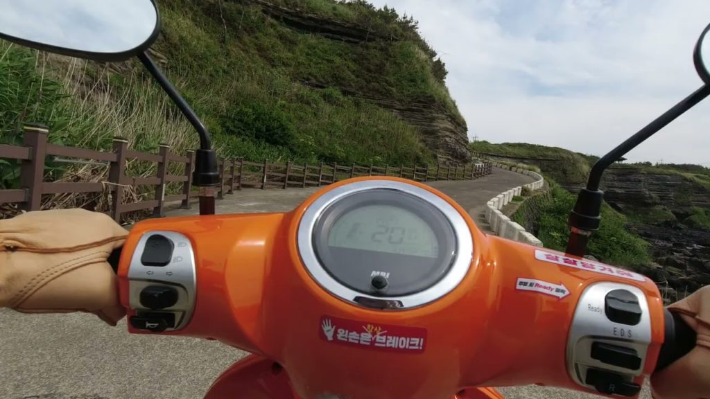 Electric Scooter Ride around Jeju Island in Korea – Part 2 Electric Scooter Ride around Jeju Island in Korea - Part 2