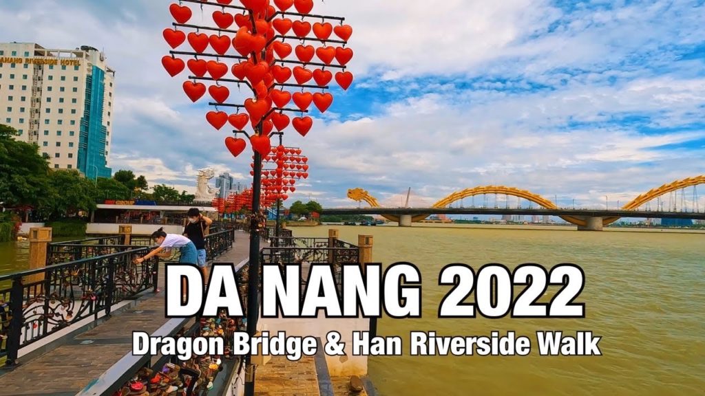 4K Da Nang Walk – Dragon Bridge & Han Riverside Walking Tour – Vietnam Travel Guide 4K Da Nang Walk - Dragon Bridge & Han Riverside Walking Tour - Vietnam Travel Guide