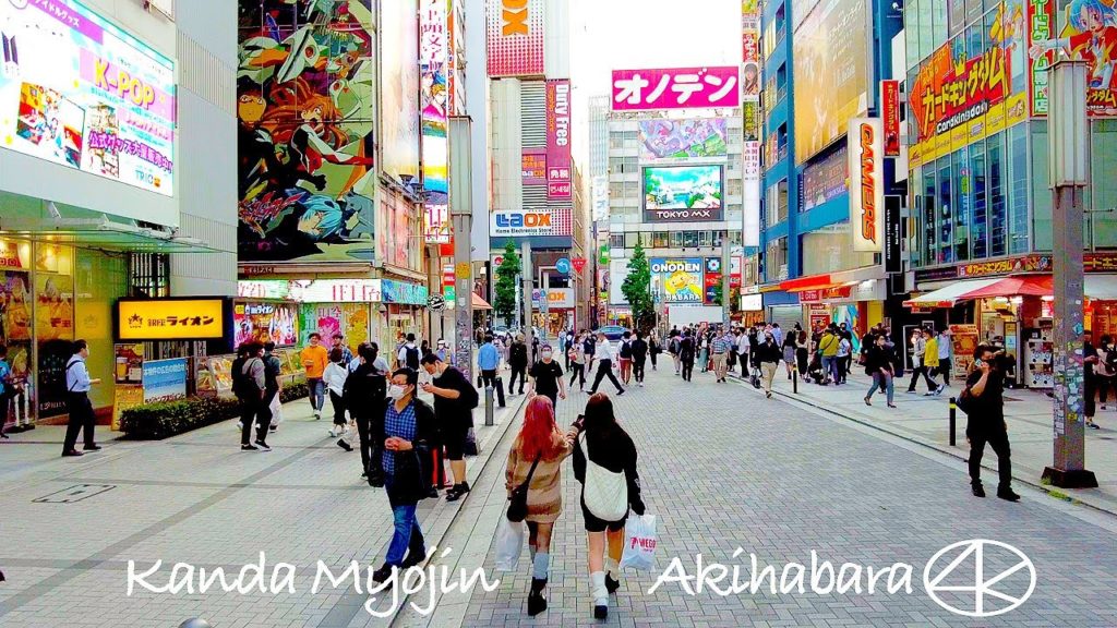 4K 神田明神から秋葉原 電気街を散歩 2022年5月