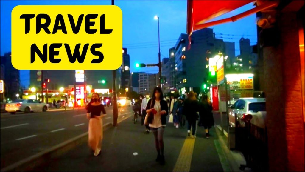 Japan twilight walk. Fukuoka backstreets.