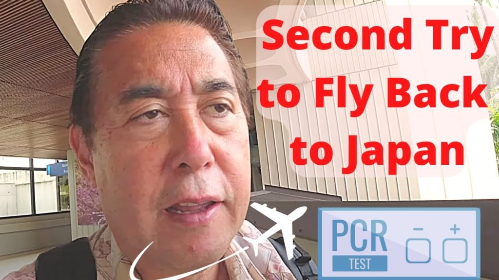 Second Try to Fly Back to Japan from Hawaii