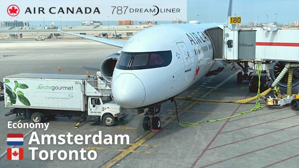 Air Canada transatlantic in Economy | Amsterdam - Toronto | Boeing 787-9