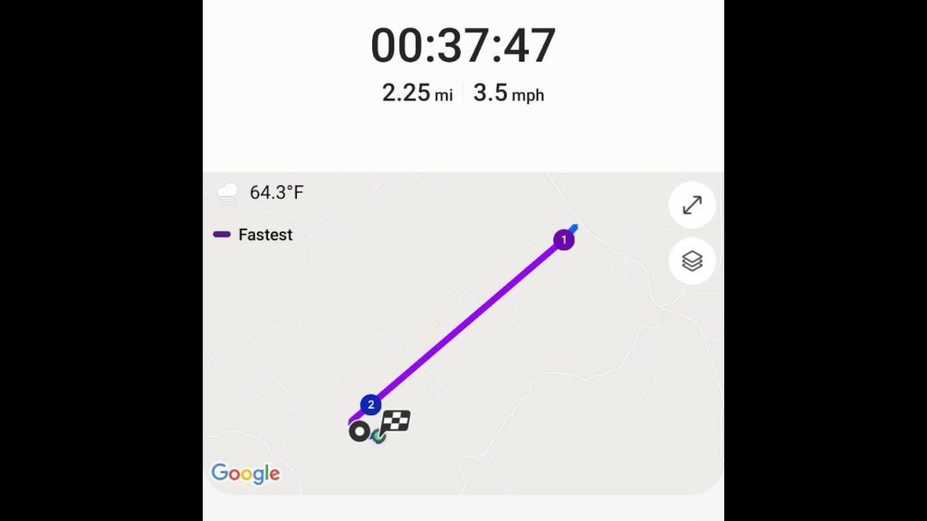 Orlando IV's first Mount Fuji training session