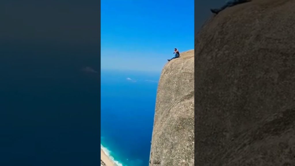 Would you dare, To sit here😀#fearless #highlights #high #dare #sky #dontcare #risk #billionairelife