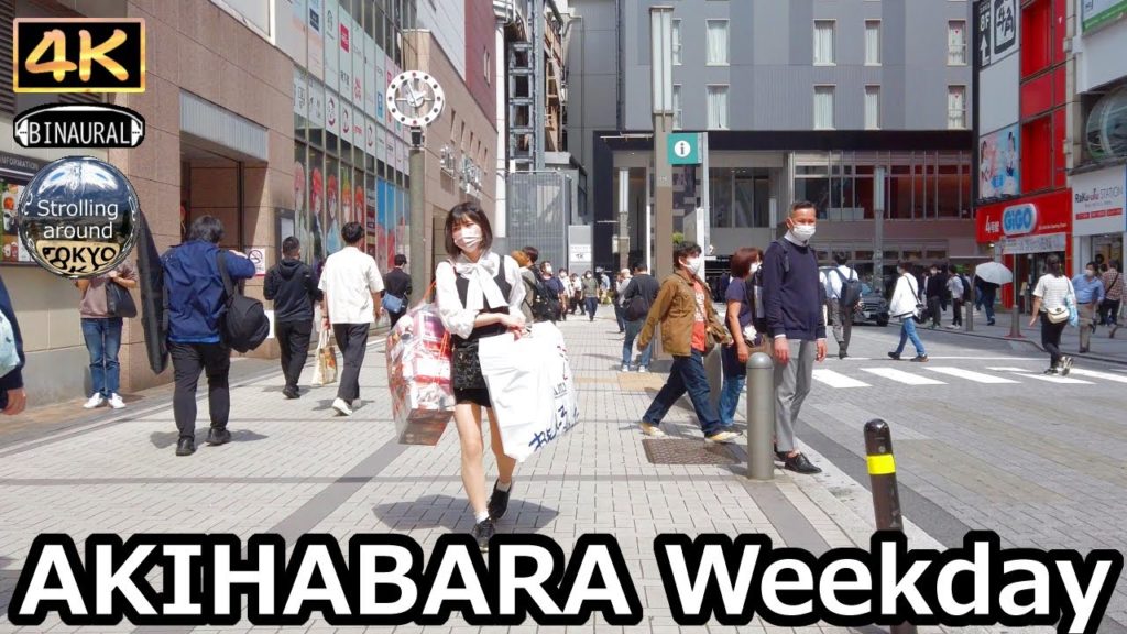 AKIHABARA on a weekday afternoon - 4K Tokyo Japan