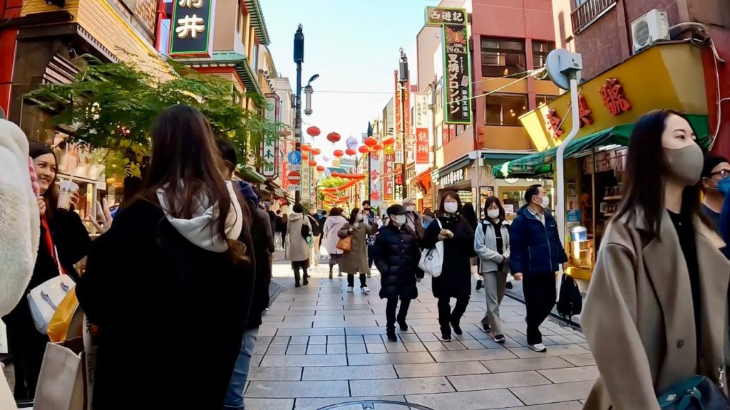 [4K] Yokohama Chinatown | 27 Nov 2021 | Yokohama, Kanagawa, Japan