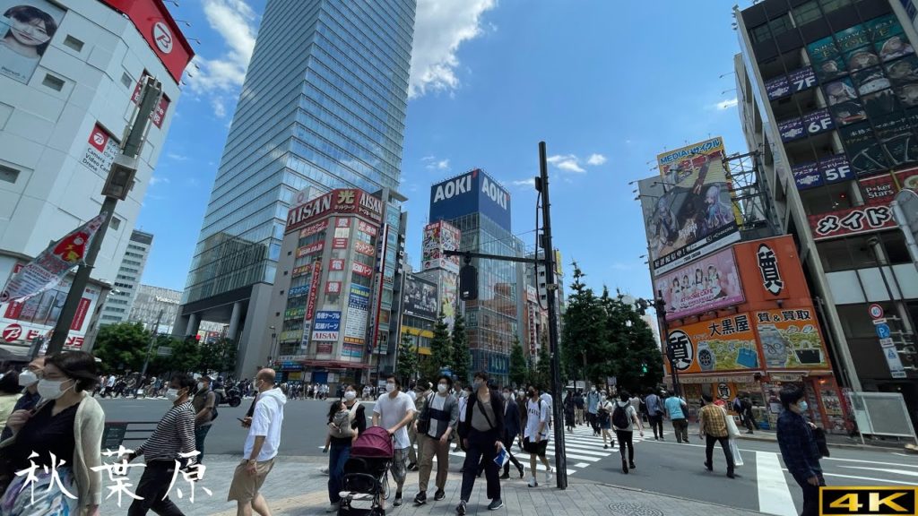 【⁴ᴷ Tokyo】41-minutes walking tour in Akihabara🎮