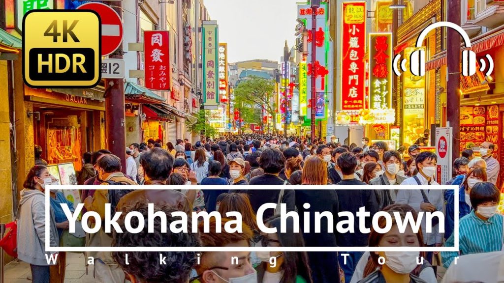 [4K/HDR/Binaural] Yokohama Chinatown Back to Life Walking Tour - Kanagawa Japan