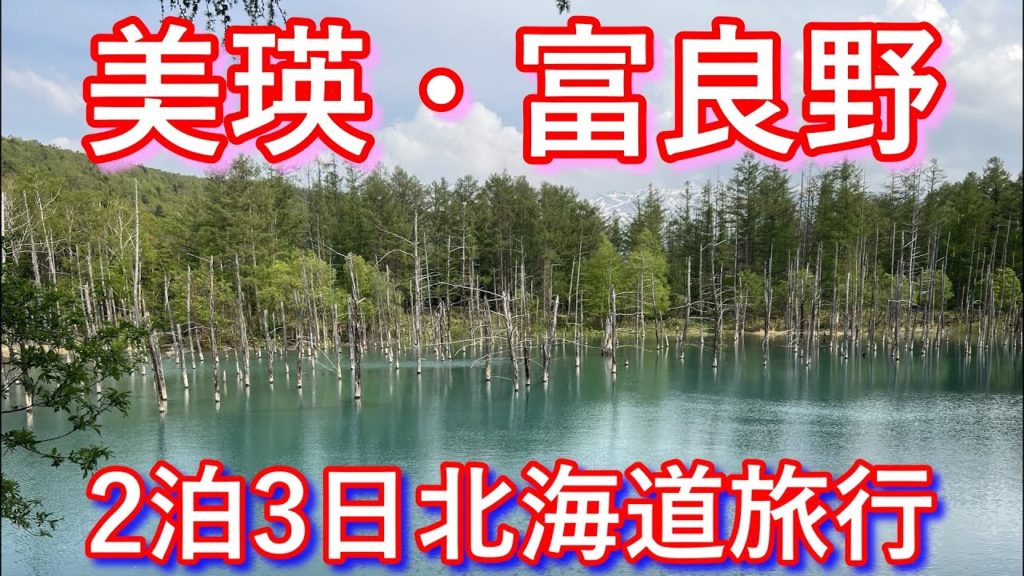 【美瑛・富良野】2泊3日北海道旅行、青い池、ファーム富田【Vlog】ビブレの美瑛で美味しい北海道野菜Biei / Furano trip