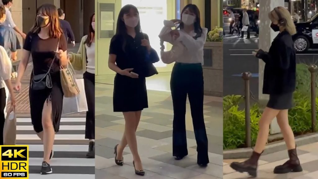 [4K HDR ASMR] Tokyo Street Walk in Ginza (feat. Tokyo Station)