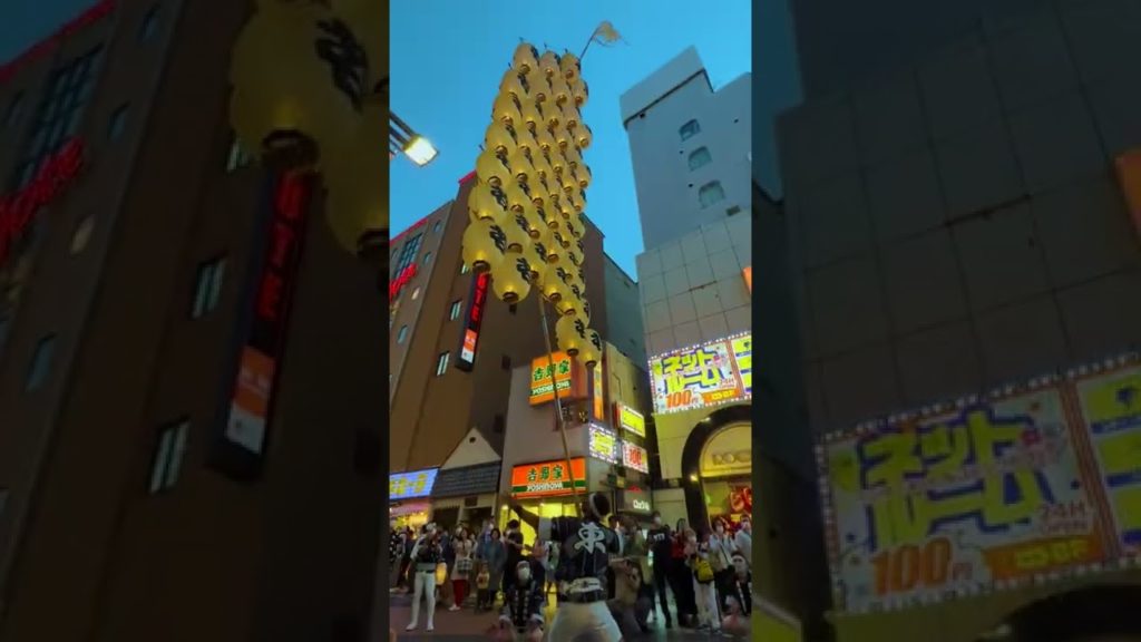 秋田竿燈浅草まつり（宵） 2022/06/04