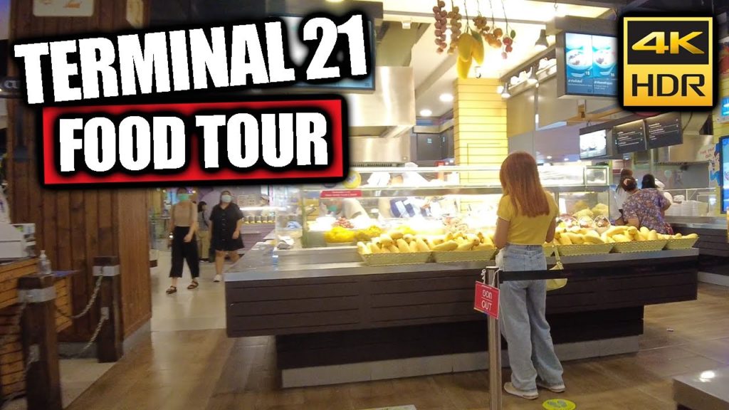 Best places to eat in Bangkok Thailand Food Tour (4K HDR) Terminal 21 Top Floor 😍 Soi 19 Sukhumvit