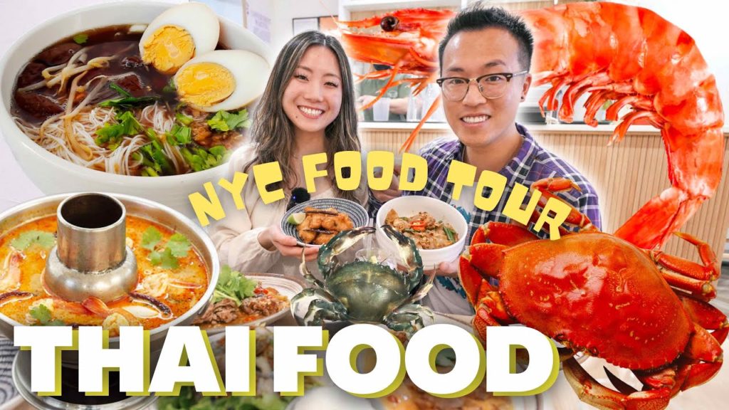 THAI FOOD TOUR in NYC (24 Hours Eating Thai Food in New York) Thai Ramen, Thai Hot Pot, Thai Seafood THAI FOOD TOUR in NYC (24 Hours Eating Thai Food in New York) Thai Ramen, Thai Hot Pot, Thai Seafood
