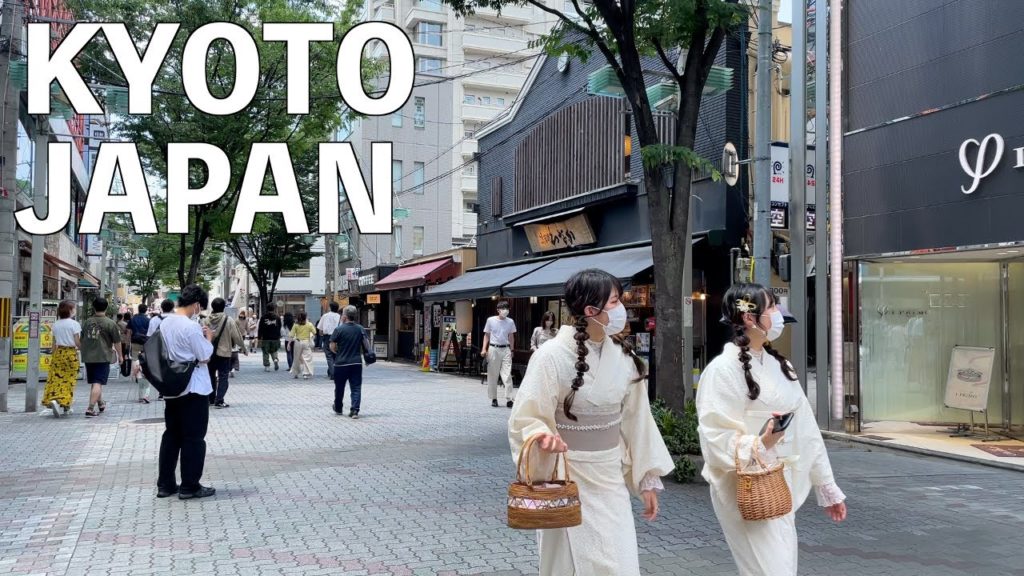 【4K】Walking  Kawaramachi and Karasuma  | Kyoto, JAPAN 2022