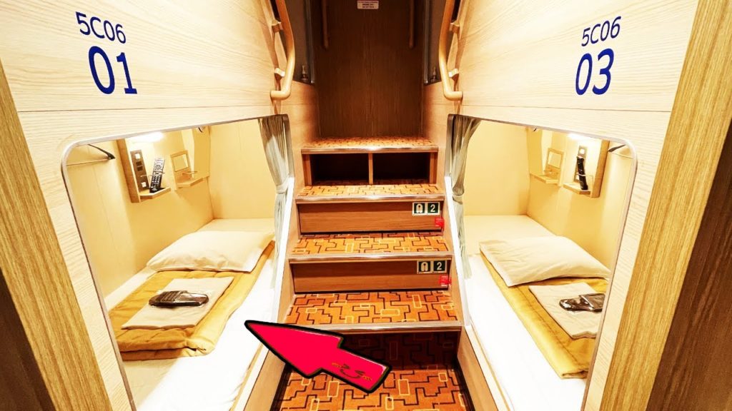 Overnight Capsule cruise with car🚢 🚘 24 hour travel 😳【Tokyo→Sapporo】