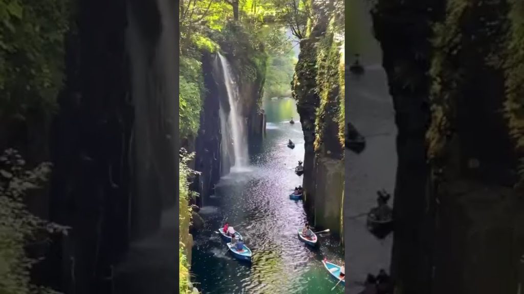 Takachiho Gorge   Japan ✨✨#Travel #shorts #traveling #travellerlife