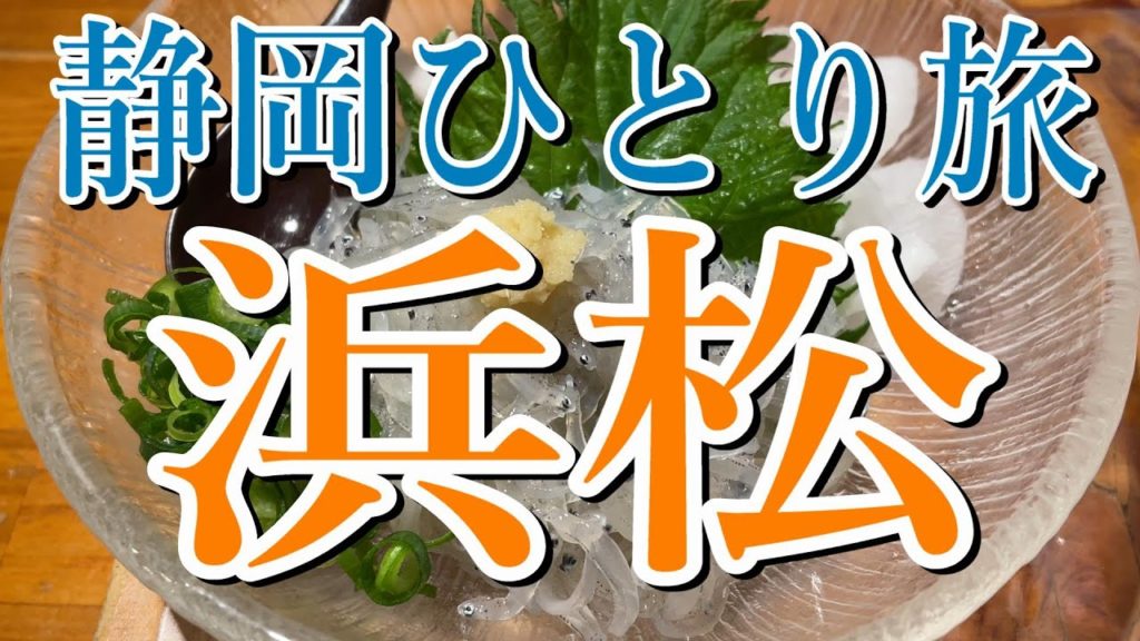【静岡県・浜松】ひとり旅＆グルメ旅!!【ラーメン・餃子・うなぎ・名物グルメ・浜松観光・国内旅行】