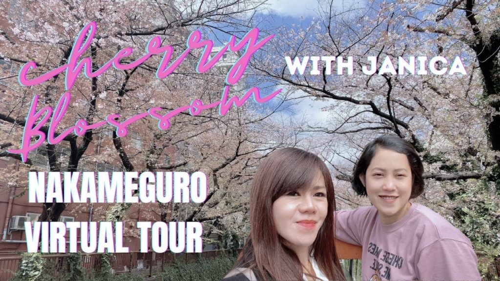 CHERRY BLOSSOM VIRTUAL TOUR AT NAKAMEGURO TOKYO