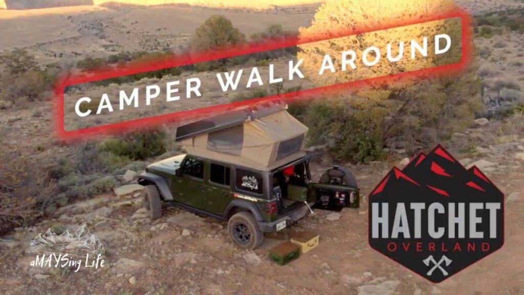 Jeep Walk Around with New Hatchet Overland Camper