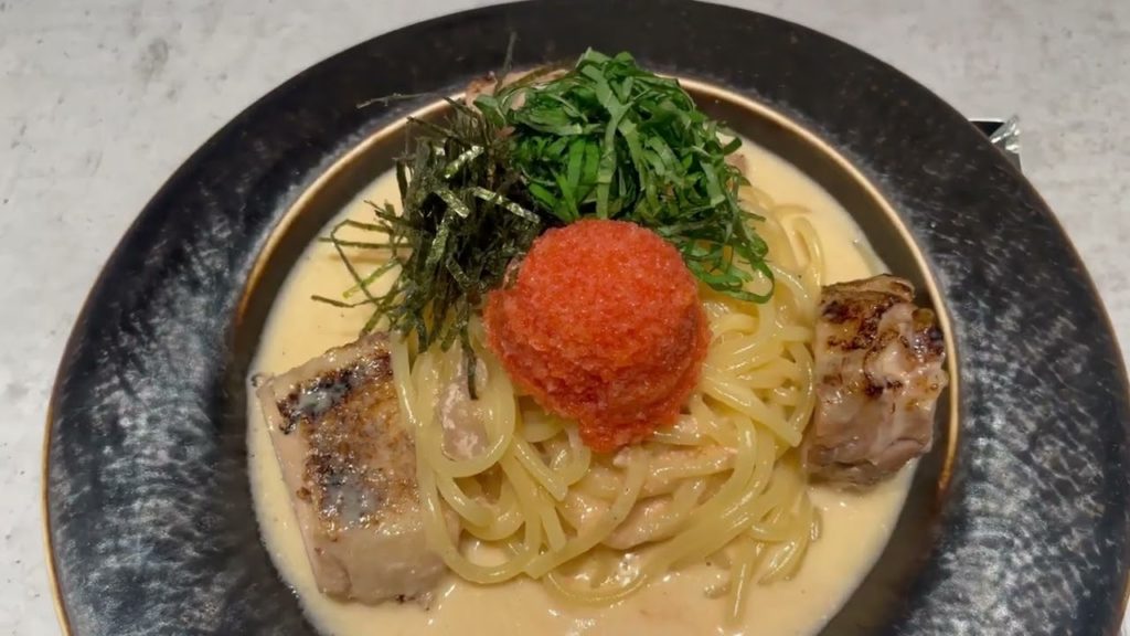 | パスタ Pasta | イタリアンシェフが創る明太クリーム生パスタ | japanese street food | パスタ Pasta | イタリアンシェフが創る明太クリーム生パスタ | japanese street food