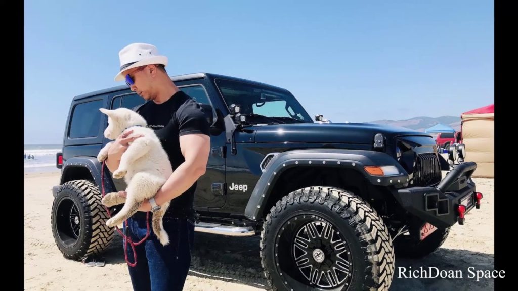 Akita Inu Puppy - Akio First Time at the Beach