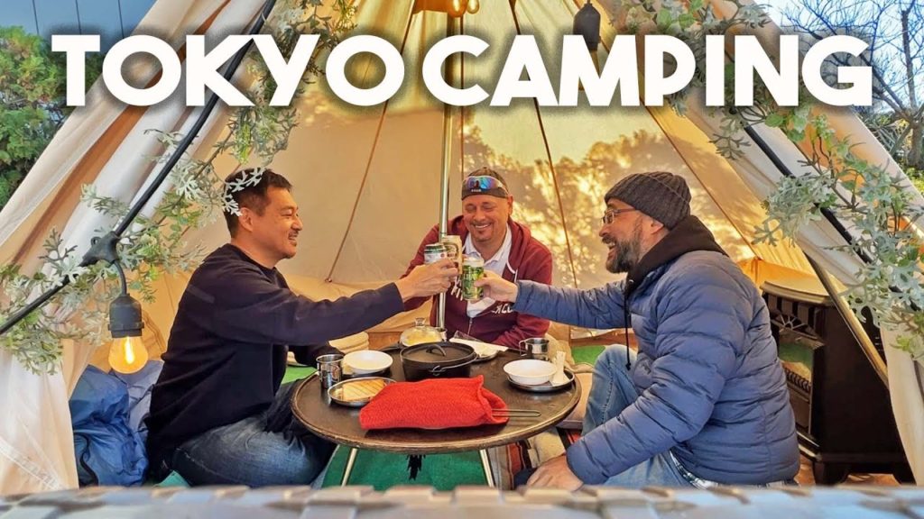 What Camping in Central Tokyo is Like What Camping in Central Tokyo is Like
