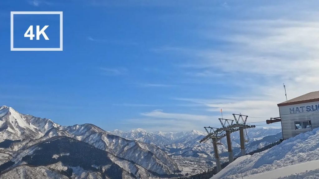 Snowboarding at Ishiuchi Maruyama ski resort, Niigata, Japan, 4k Snow Ambience ASMR Snowboarding at Ishiuchi Maruyama ski resort, Niigata, Japan, 4k Snow Ambience ASMR
