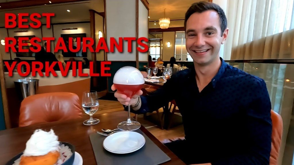 Exploring & Eating in Toronto's Luxurious Yorkville Neighbourhood! Where to Eat & Best Restaurants!!
