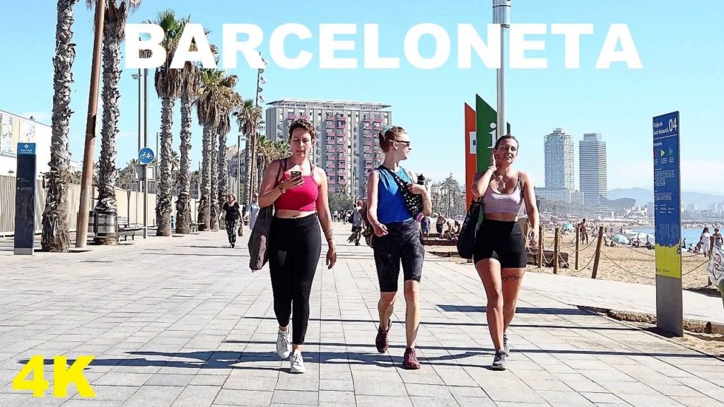 Barcelona City Walking Tour – Paseo Marítimo de Barcelona – June 11, 2022 – 4K Barcelona City Walking Tour - Paseo Marítimo de Barcelona - June 11, 2022 - 4K