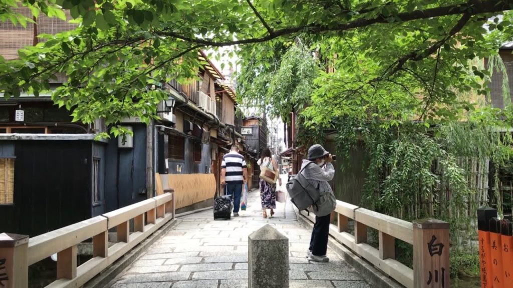 22年6月8日 白川のせせらぎと京都を歩く 岡崎,神宮道,古川町商店街,巽橋,祇園 Walk around Kyoto city,Japan vlog