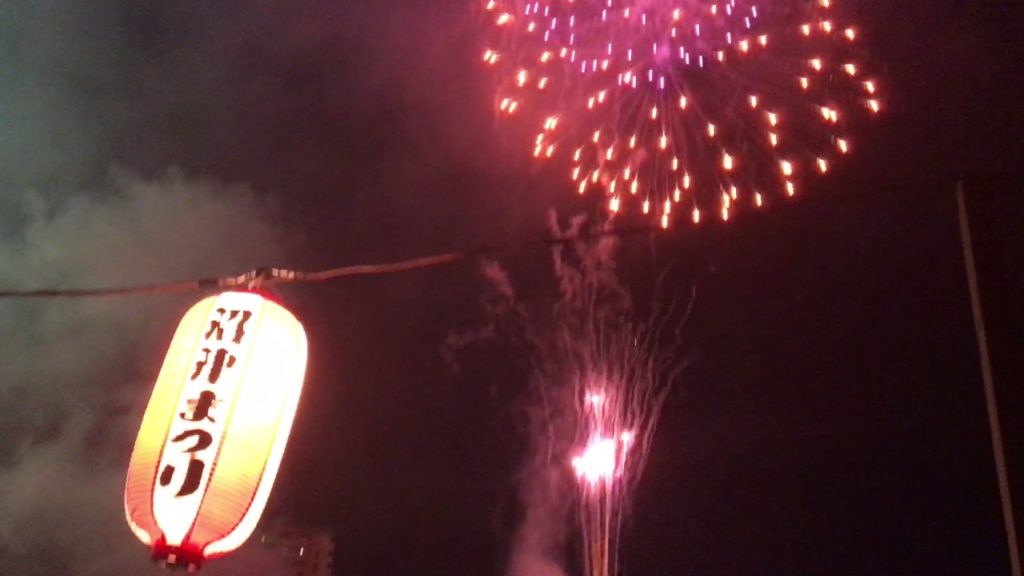 20170729 第70回沼津夏まつり狩野川花火大会 フィナーレのナイアガラに「未熟Dreamer」