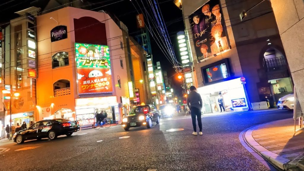 Virtual Night Trip in Hiroshima Nagarekawa | Scenery of a Japanese entertainment district 4K Virtual Night Trip in Hiroshima Nagarekawa | Scenery of a Japanese entertainment district 4K