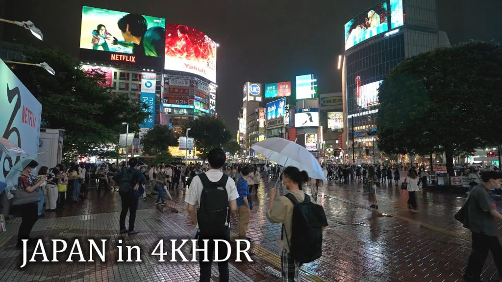 100 minutes of Tokyo rainy night – Shibuya, Hiroo, Ebisu, Naka-Meguro・4K HDR 100 minutes of Tokyo rainy night - Shibuya, Hiroo, Ebisu, Naka-Meguro・4K HDR