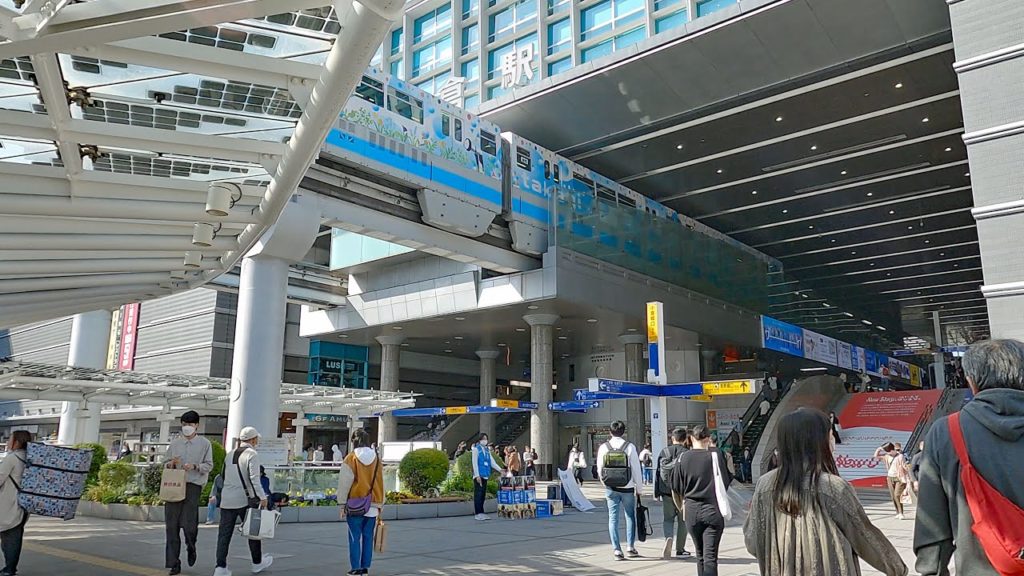 【小倉駅】Kokura - Japan 4K Walk・From Kokura Station to Kokura Castle : Complete spring exploration