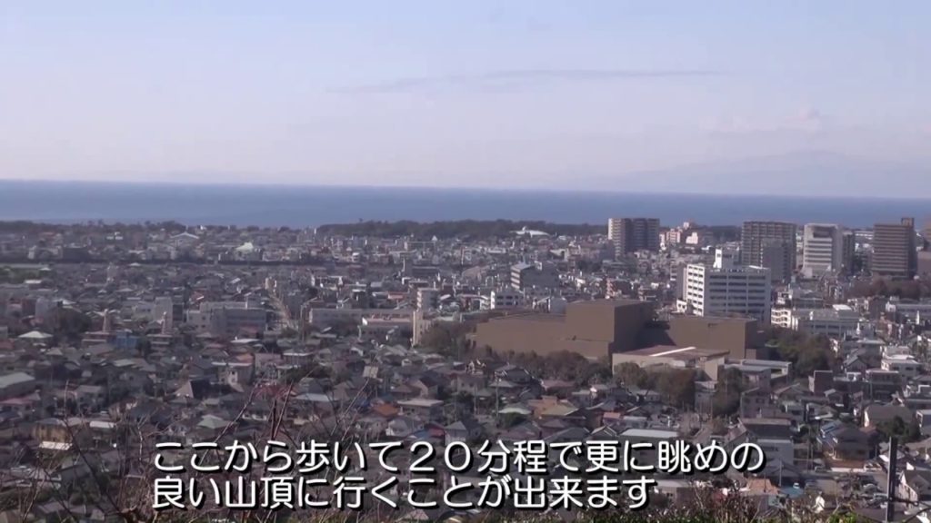 沼津のアルプス、香貫山登山（中腹の香陵台公園まで） Mt.Kanuki
