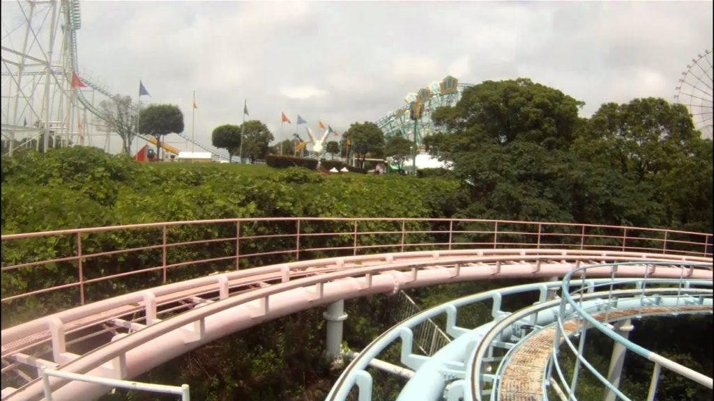 Milky Way Stand Up Roller Coaster POV Togo Mitsui Greenland Japan HD 1080