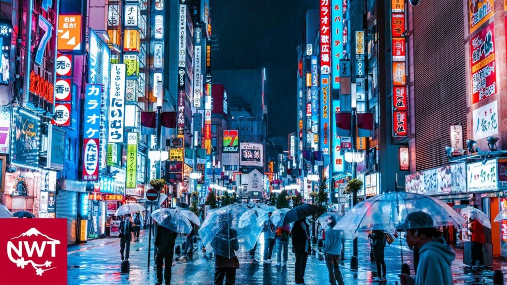 Tokyo Shinjuku, Night Walk In The Cold Autumn Rain 4K Tokyo Shinjuku, Night Walk In The Cold Autumn Rain 4K