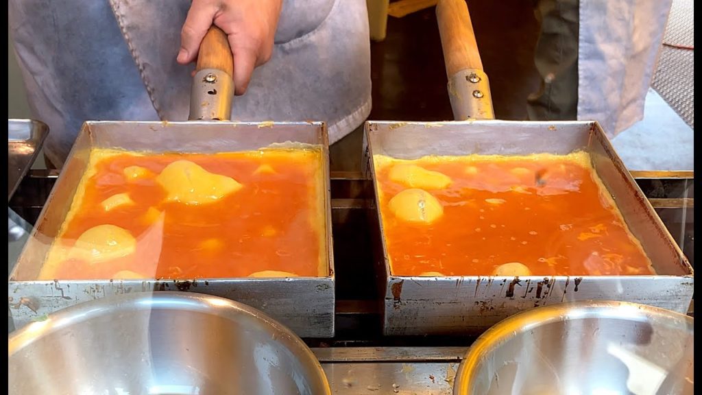 Japan Street Food - Japanese Egg Omelette
