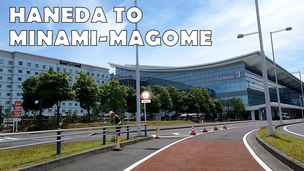 Japan Tokyo Drive 4K Haneda to Minami-Magome Japan Tokyo Drive 4K Haneda to Minami-Magome