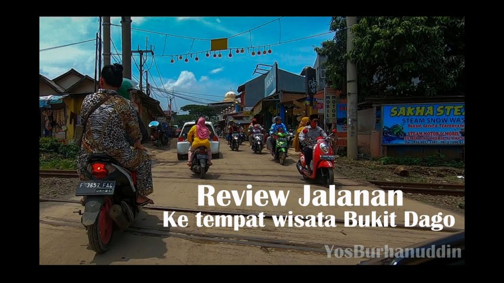 Review Jalanan Ke arah tempat Wisata Bukit Dago, Parung Panjang