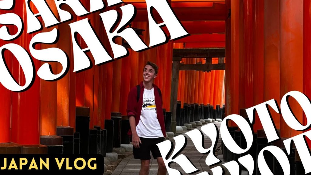 Traveling to Osaka & the Fushimi Gates |Japan vlog finale