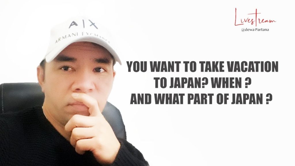 YOU WANT TO TAKE VACATION TO JAPAN? WHEN ?AND WHAT PART OF JAPAN? #livestream #vacationtojapan