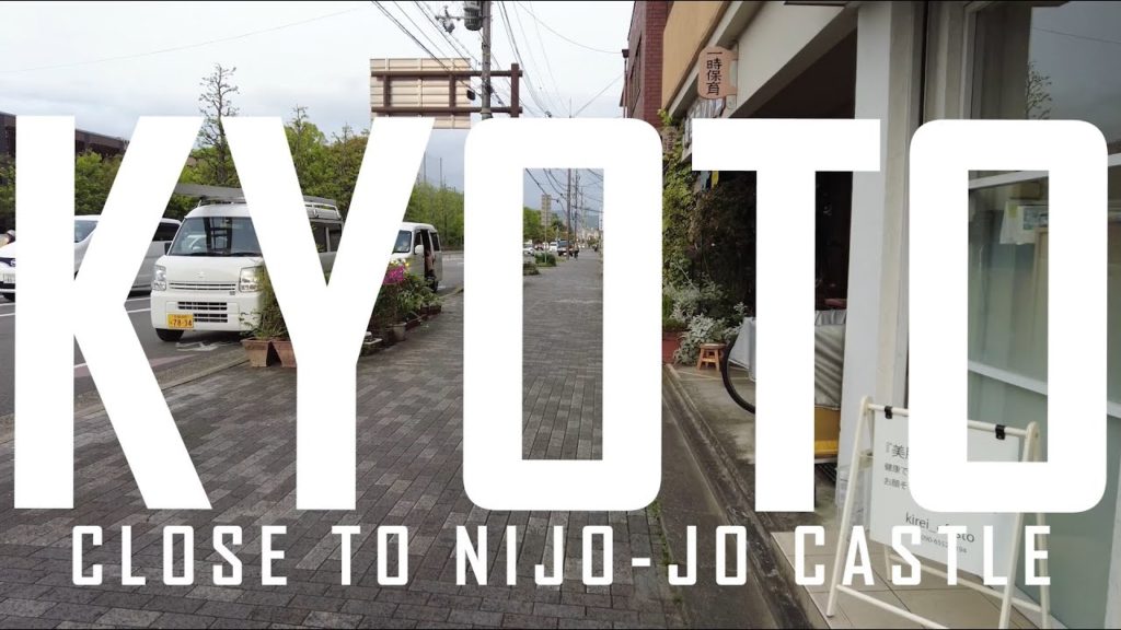 Nijo-jo Castle to Shimogyo-Kyoto Walking-4K JAPAN
