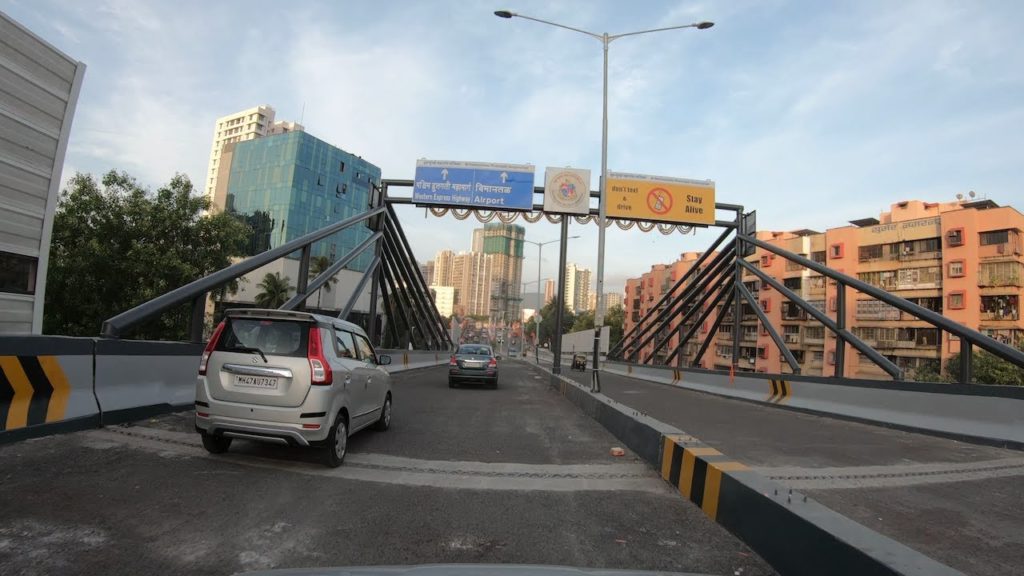 4K Drive on Kora Kendra Flyover (Borivali West) | Mumbai, India