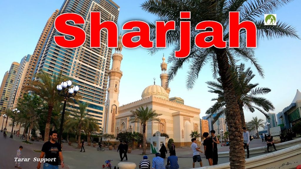 An Evening In Sharjah City United Arab Emirates