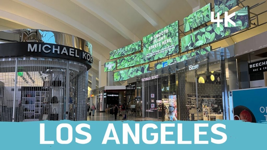 4K Virtual Walks – Los Angeles International Airport Walking Tour | LAX Terminal B Tour 4K Virtual Walks - Los Angeles International Airport Walking Tour | LAX Terminal B Tour