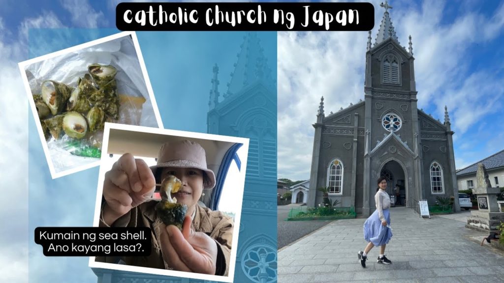 Day8:CATHOLIC CHURCH NG KUMAMOTO JAPAN|Kumain ng japanese sea shell(Ano kayang lasa?)